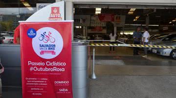 Imagem Auto Shopping Itapoan apoia passeio ciclístico do outubro rosa