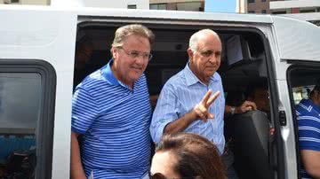 Imagem "Conto com a sabedoria popular", destaca Geddel ao votar no Garcia