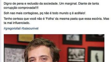 Imagem Dado Dolabella compara quem vota em Dilma a quem "está com ebola"