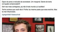 Imagem Dado Dolabella compara quem vota em Dilma a quem "está com ebola"