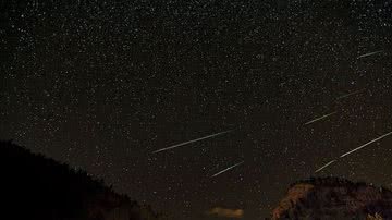 Imagem Chuva de meteoros poderá ser observada no Brasil na madrugada desta segunda