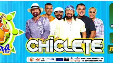 Imagem Chiclete faz um dos últimos shows com Bell Marques no Chupa Cabra Fest 2013 