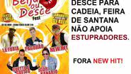 Imagem Após acusações de estupro, New Hit volta aos palcos em Salvador