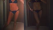 Imagem Alinne Rosa posta foto muito magra no Instagram