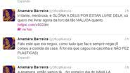 Imagem Ex-BBB Anamara ‘detona’ Kamilla: “komilona, kagona e plastificada”