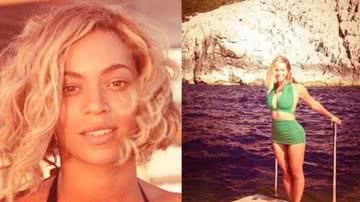 Imagem Cantora Beyoncé posta fotos em Trancoso 