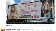 Imagem Baixaria! Andressa Urach e Denise Rocha trocam farpas em rede social