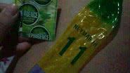 Imagem  Camisinha com nome de Neymar vira piada na internet