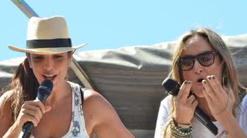 Imagem Claudia Leitte e Ivete Sangalo devem cantar juntas em show
