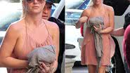 Imagem Britney Spears se previne de flagra indiscreto