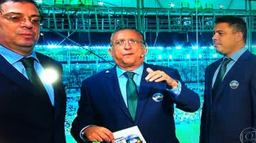Imagem Galvão Bueno dá piti após jogo de Brasil x Inglaterra