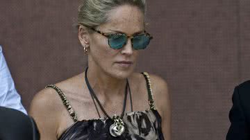 Imagem Sharon Stone exibe visual diferente do imaginário popular