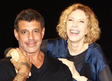 Imagem  Alexandre Frota e Marília Gabriela em noite de amor