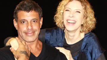 Imagem  Alexandre Frota e Marília Gabriela em noite de amor