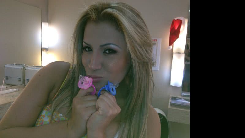 Imagem Adriana Sant, que se dizia grávida de um sertanejo, perde o bebê