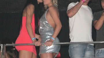 Imagem Camila Vernaglia e Andressa Urach vão juntas a show