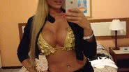 Imagem Aryane Steinkopf ataca de Dj em Porto Seguro