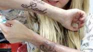 Imagem Após três dias, Bárbara Evans decide remover tatuagem