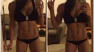 Imagem Bella Falconi mostra músculos em rede social