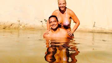 Imagem Carla Perez se declara para o marido Xanddy