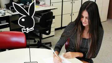 Imagem Catarina Migliorini assina com a Playboy