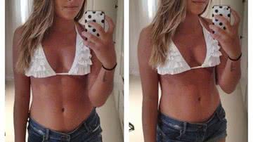 Imagem Filha de Romário mostra bronzeado em rede social