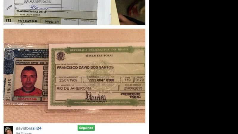 Imagem David Brazil é impedido de votar