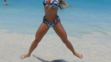 Imagem Denise Rocha apresenta melhora e posta foto no Twitter