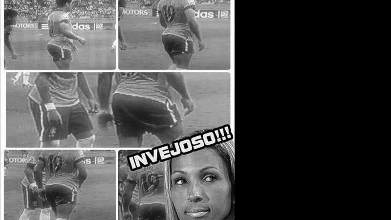 Imagem Bumbum de Hulk mede um centímetro a mais que o de Valesca