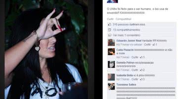 Imagem Amante de Tony Salles publica foto seminua em rede social