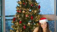 Imagem Nana Gouvêa posa de mamãe noel sexy