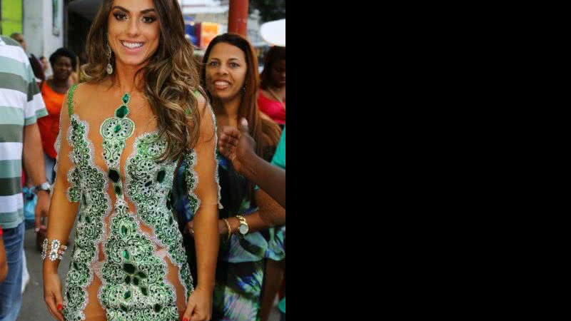 Imagem Com clima péssimo, Nicole Bahls é desligada da Império Serrano