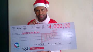 Imagem Pablo ataca de Papai Noel no Bocão 