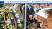 Imagem Foto de cão "se despedindo" de policial ganha as redes sociais