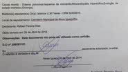 Imagem Documento indica que coronel Malhães foi vítima de ataque cardíaco