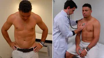 Imagem Foto mostra evolução de Ronaldo no Medida Certa