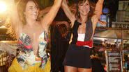 Imagem Daniela e Sabrina Sato exibem corpaços em trio