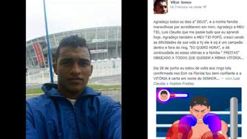 Imagem Vitor Freitas sobe no ringue no próximo dia 28 nos EUA