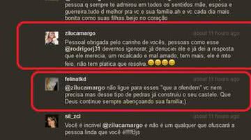 Imagem Zilu Camargo bate boca com internauta: "recalcado, e mal-amado"