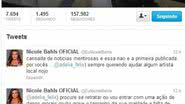 Imagem  Após matéria, Nicole Bahls ameaça jornalista do Bocão News