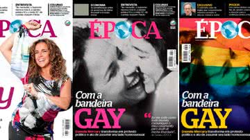Imagem  Daniela e Malu na Veja e Época: "Quero ser aceita, ser respeitada"