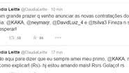 Imagem Após derrota do Vitória, Claudia Leitte provoca torcida rival no twitter