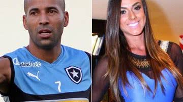 Imagem Nicole Bahls e Emerson Sheik se beijam em aeroporto