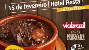 Imagem Feijoada Vip da Ciroka acontece neste sábado (15)