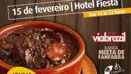 Imagem Feijoada Vip da Ciroka acontece neste sábado (15)