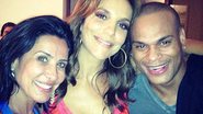 Imagem Ivete se diverte com Sheila Carvalho e Tony Sales