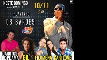 Imagem Concorra a ingressos para o show de Flavinho e os Barões na The Best