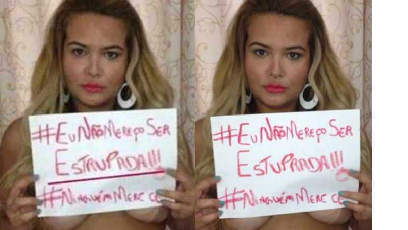 Imagem Geisy Arruda nega erro de português: "foi postado por fake"