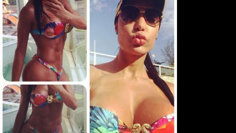 Imagem Gracyanne Barbosa posa de biquíni e filosofa: 'Inicia-se um novo ciclo'