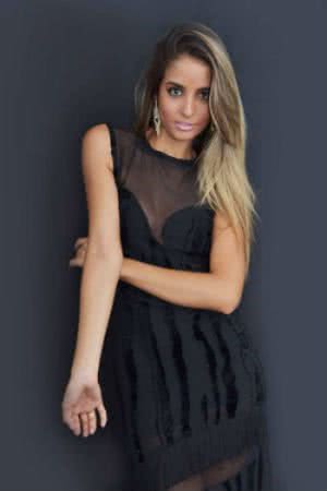 Imagem Estudante Iva Saback representa Madre de Deus no Miss Bahia 2014